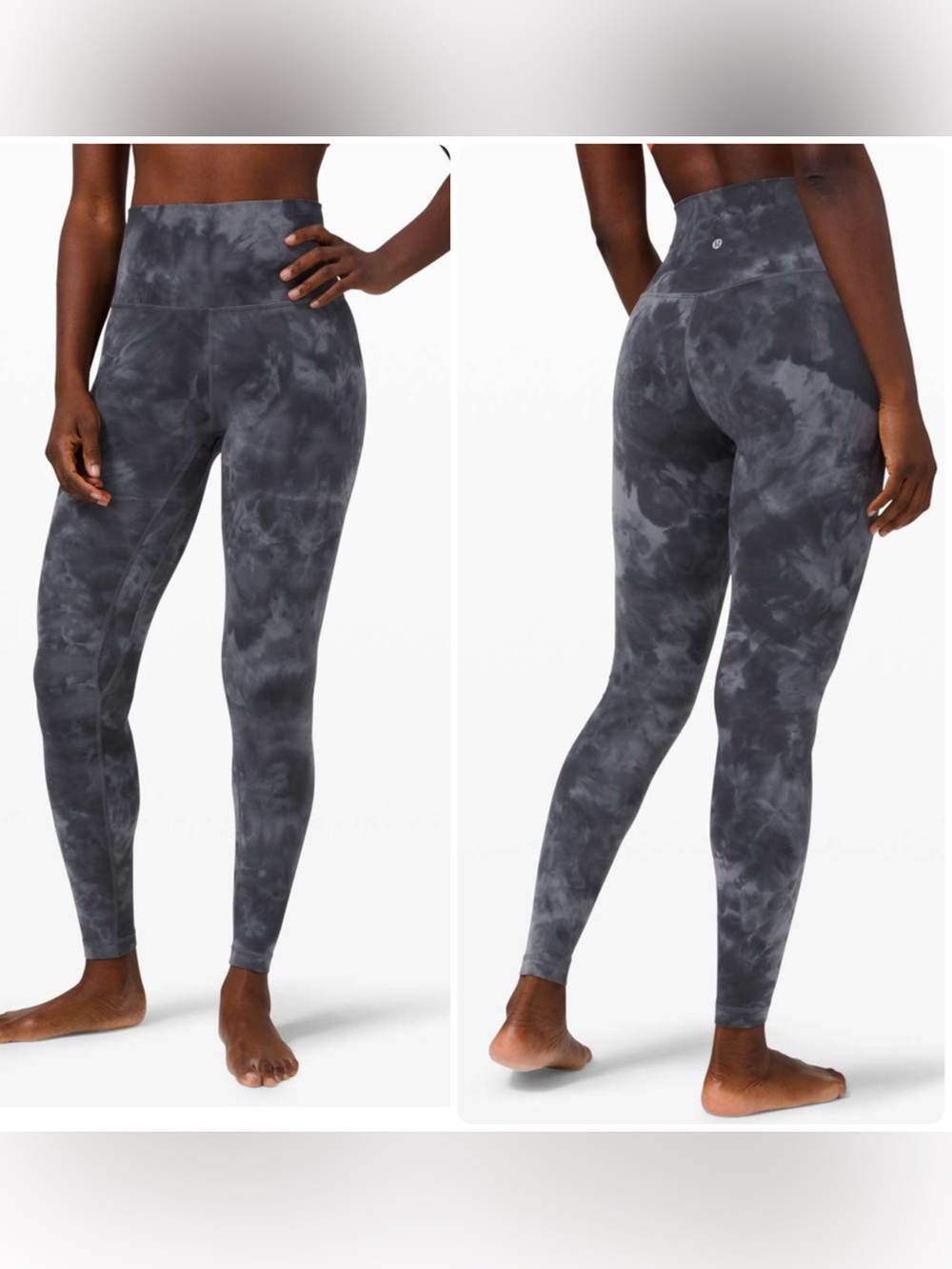 Lululemon Align Pant 28" Diamond Dye
Diamond Dye Pitch Grey Graphite Grey Size 2